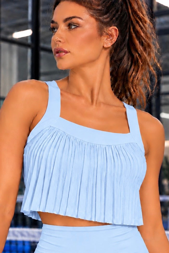 Top Active Plissado Marjorie BEACHERS