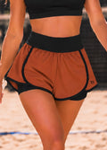 Bermuda Short Active Bruna com Viés Beachers