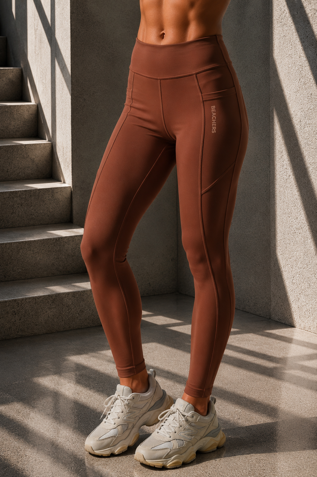 Calça Active Sophie Bolsos Laterais Beachers