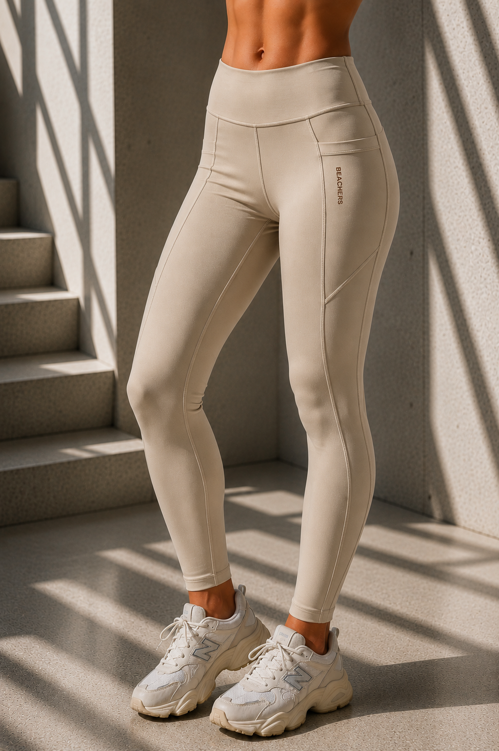 Calça Active Sophie Bolsos Laterais Beachers