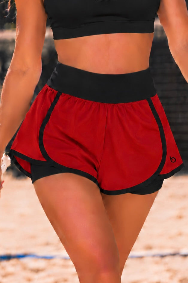 Bermuda Short Active Bruna com Viés Beachers