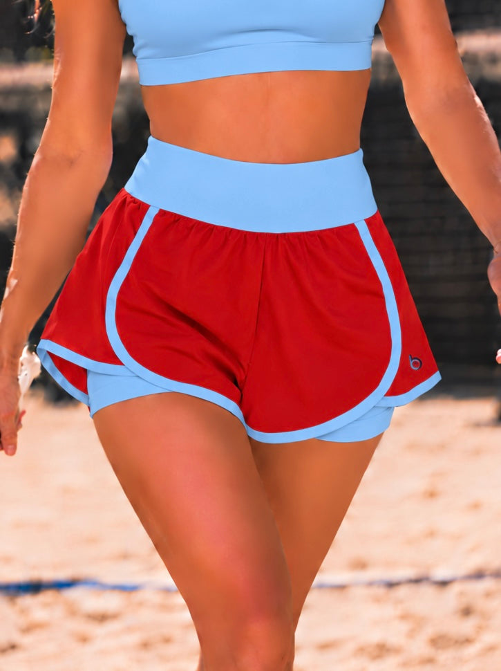 Bermuda Short Active Bruna com Viés Beachers
