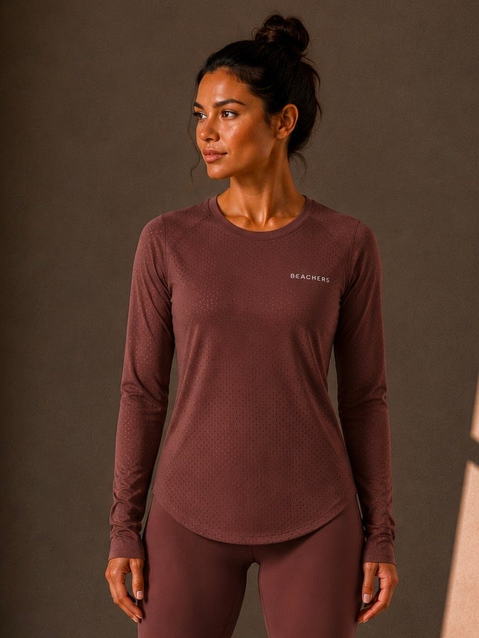 Blusa Fitness Esportiva Premium Dry Fit Micro Furinhos Samara Beachers