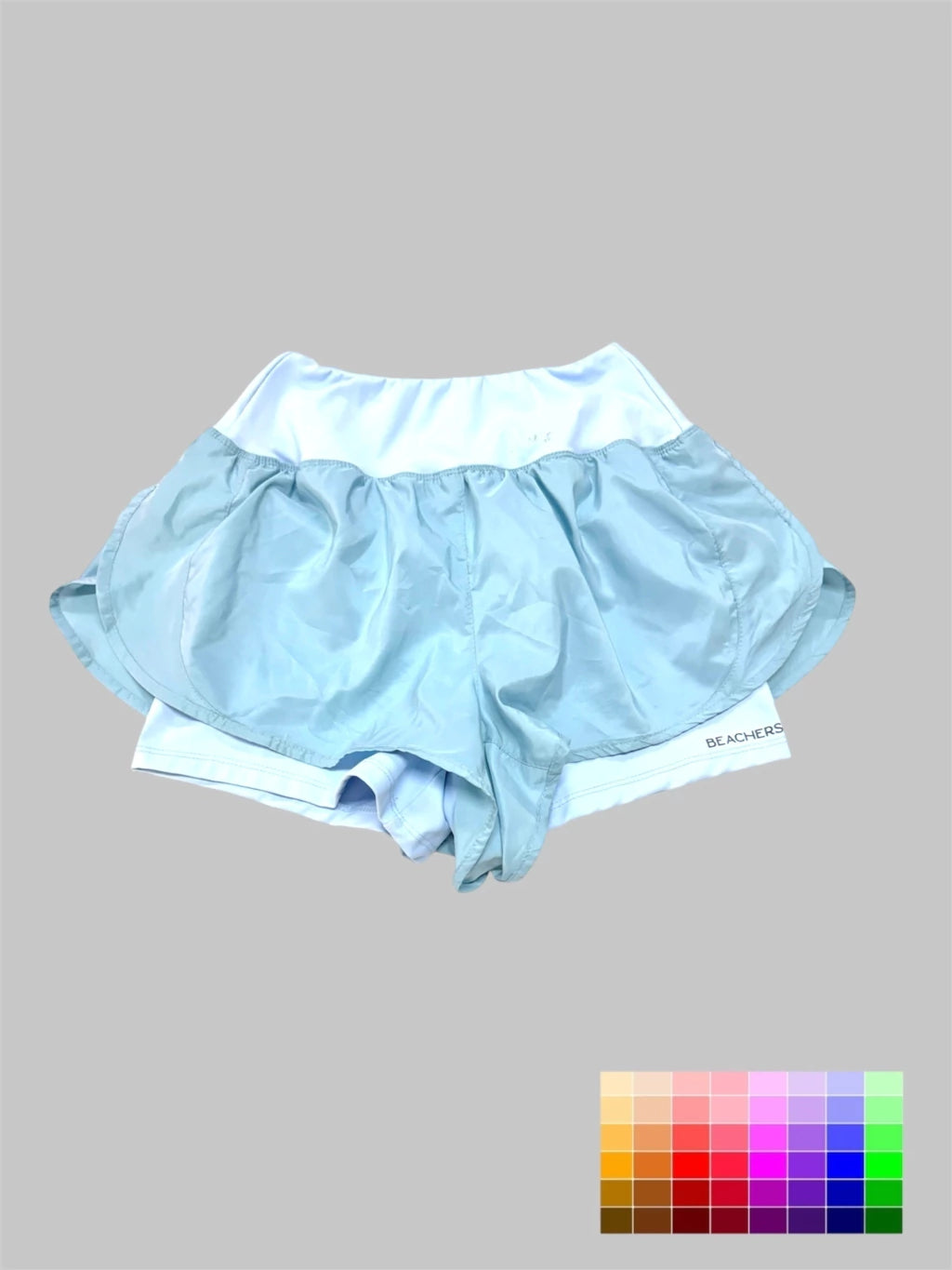 Bermuda Short Active Virgínia com Bolso Zíper no Cós Atrás Beachers