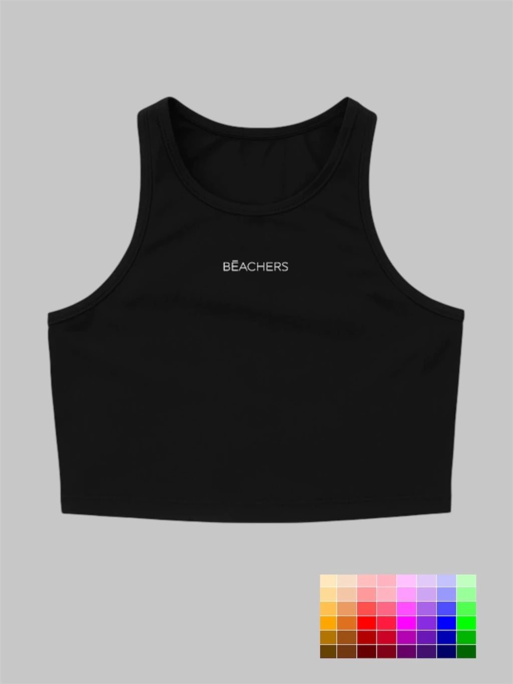 Conjunto Blusa Cropped Active Zoe e Bermuda Short Active Bruna com Viés Beachers