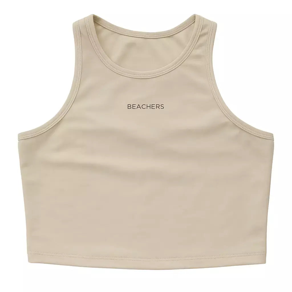 Conjunto Blusa Cropped Active Zoe e Bermuda Short Active Bruna com Viés Beachers