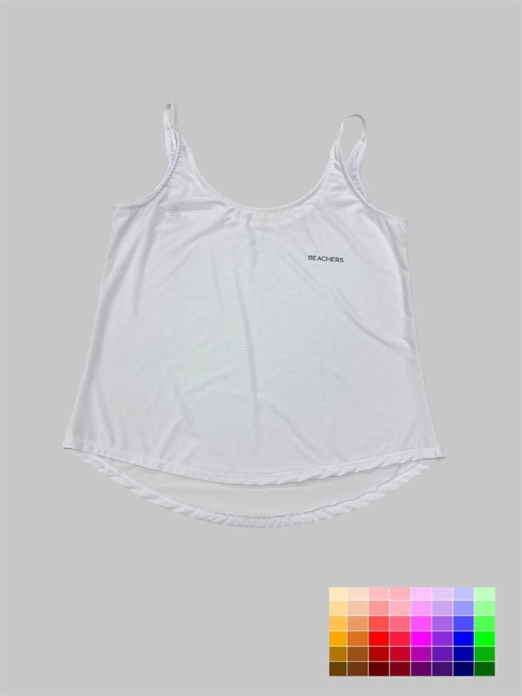 Blusa Esportiva Fitness Alcinha Dry Fit Micro Furinhos Lyne Beachers