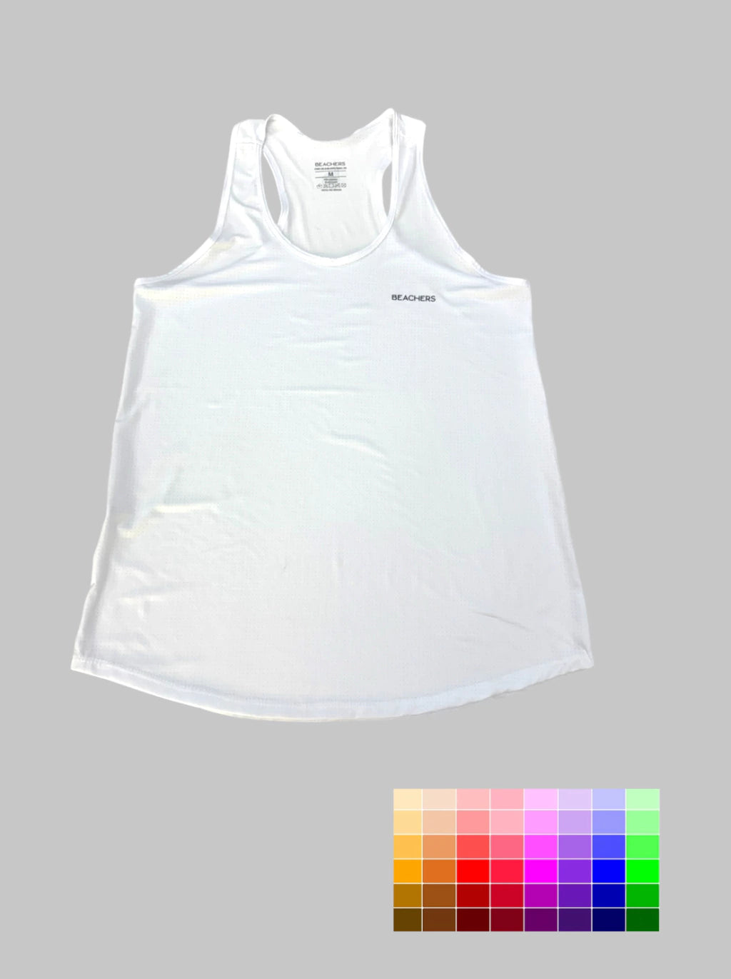 Blusa Regata Fitness Esportiva  Dry Fit Micro Furinhos Glória Beachers