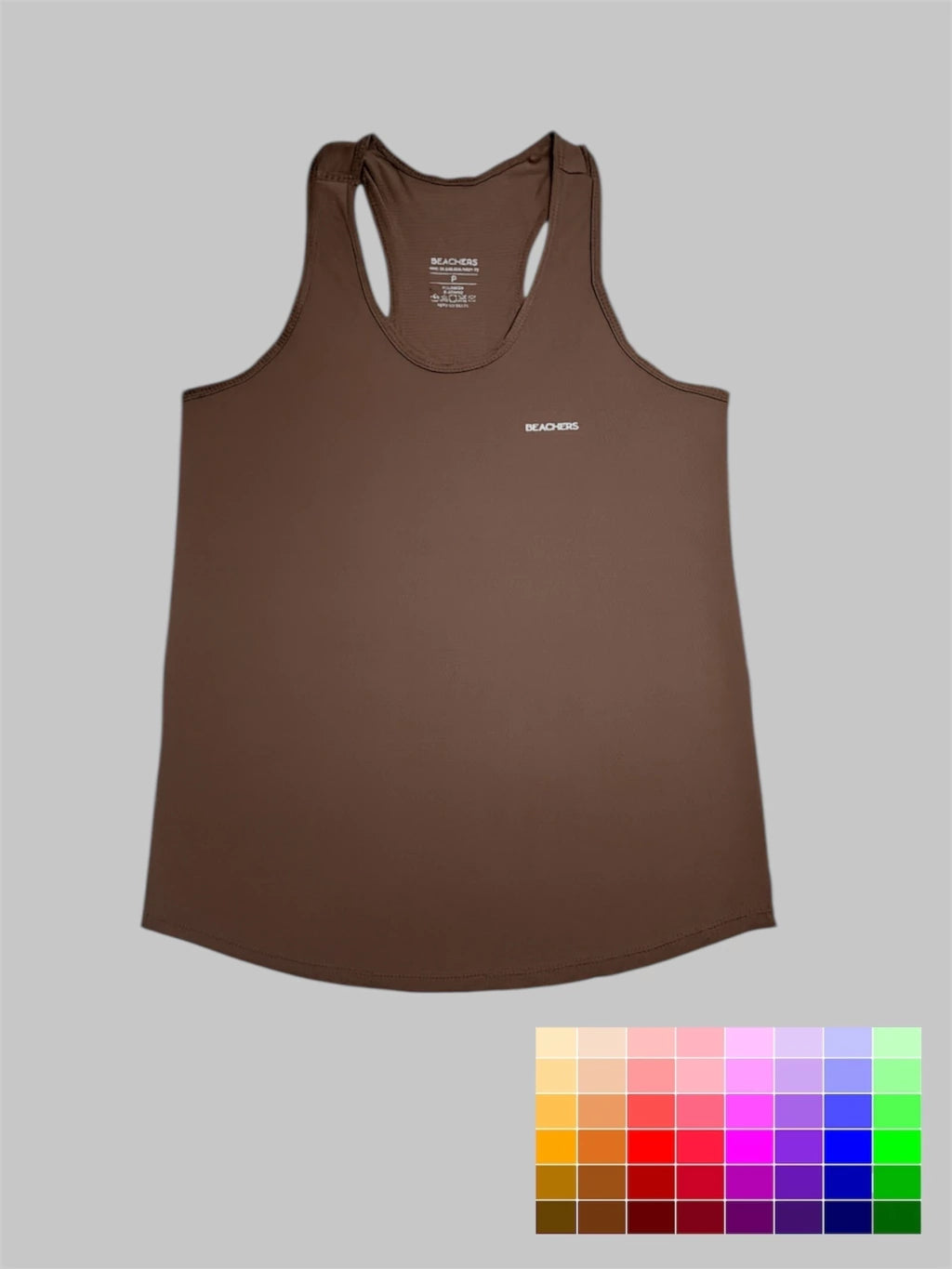 Blusa Regata Fitness Esportiva  Dry Fit Micro Furinhos Glória Beachers