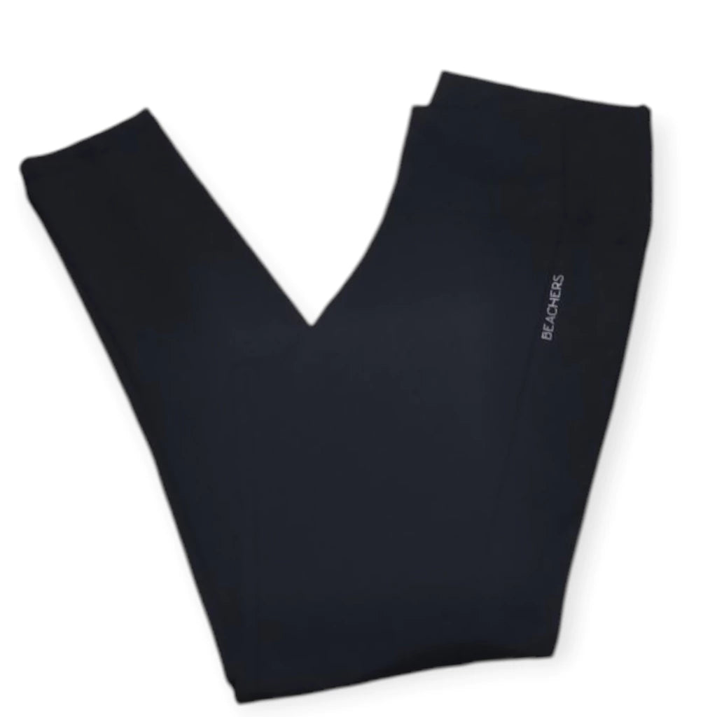 Kit Mãe e Filha Blusa Cropped Fitness Esportiva Over Dry Fit Micro Furinhos Joana e Calça Active Sophie Bolsos Laterais Beachers