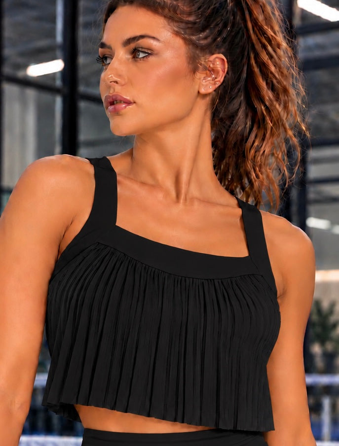Top Active Plissado Marjorie BEACHERS