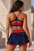 Conjunto Short Saia Súria e Top Penélope Beachers