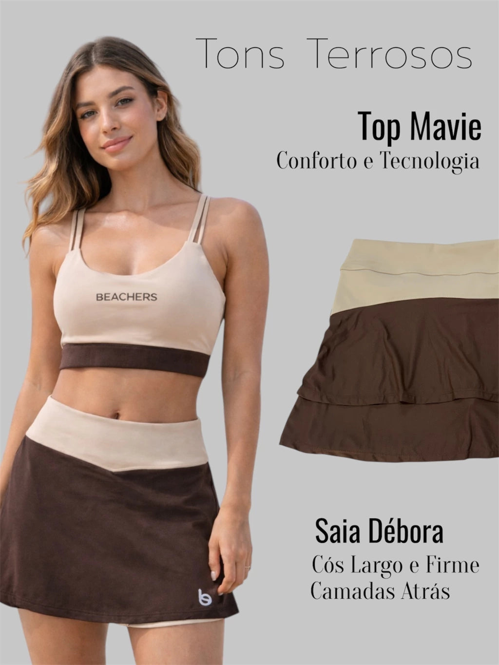 Saia Short DryFit Active Débora Beachers