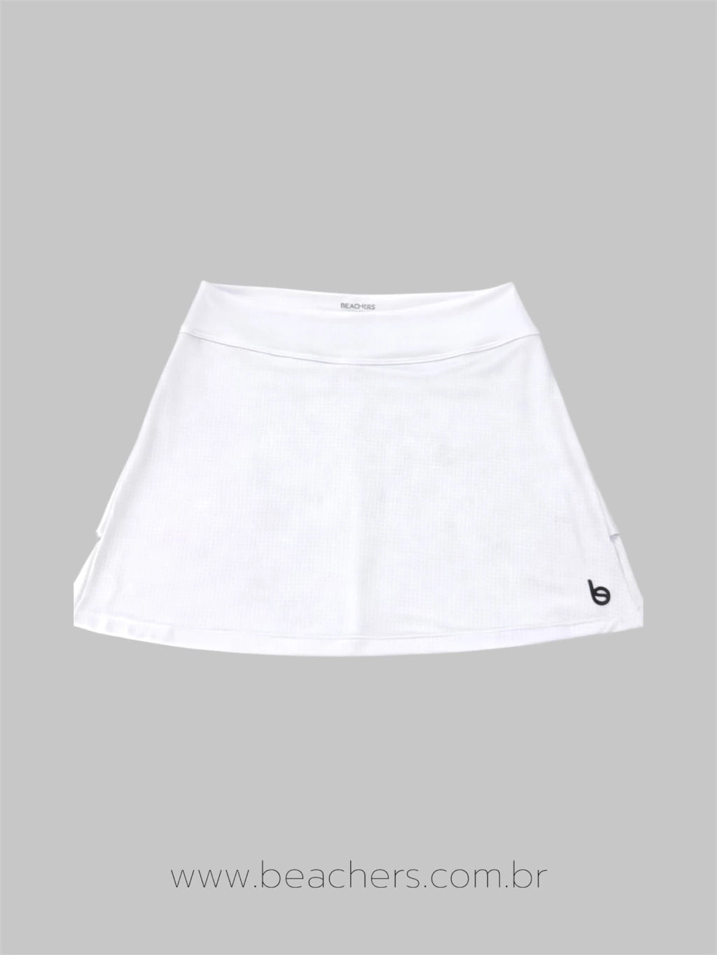 Saia Short Esportiva Active Babado Atrás Morgana Beachers
