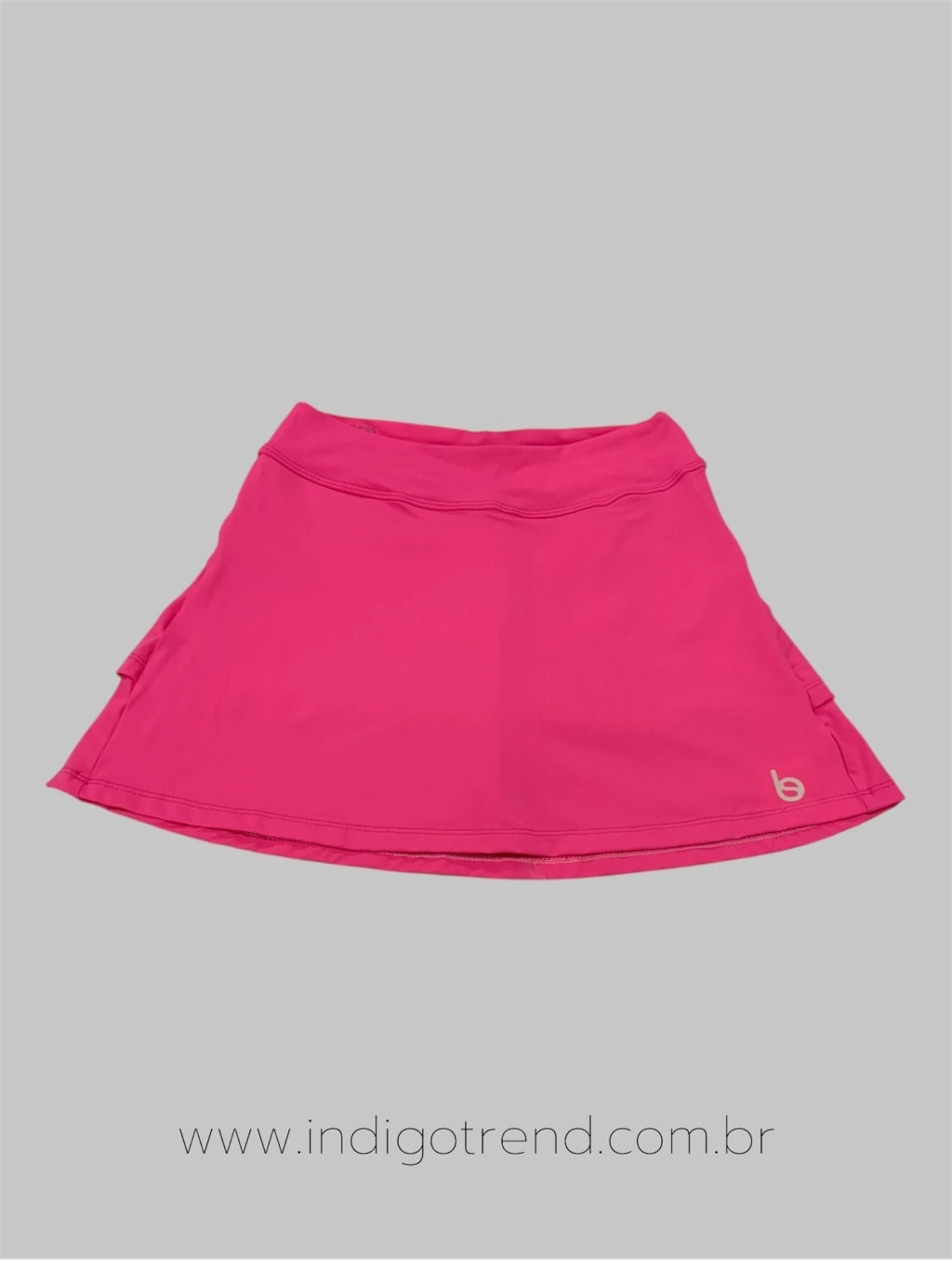 Saia Short Esportiva Active Babado Atrás Morgana Beachers