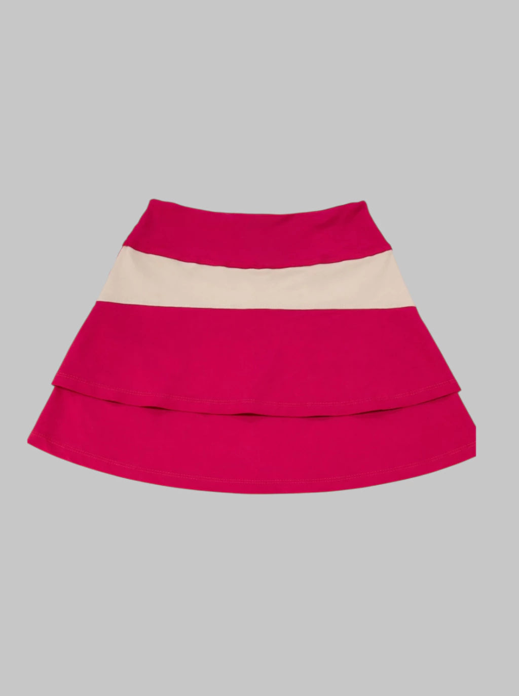 Saia Short Esportiva Active Babado Atrás Morgana Beachers