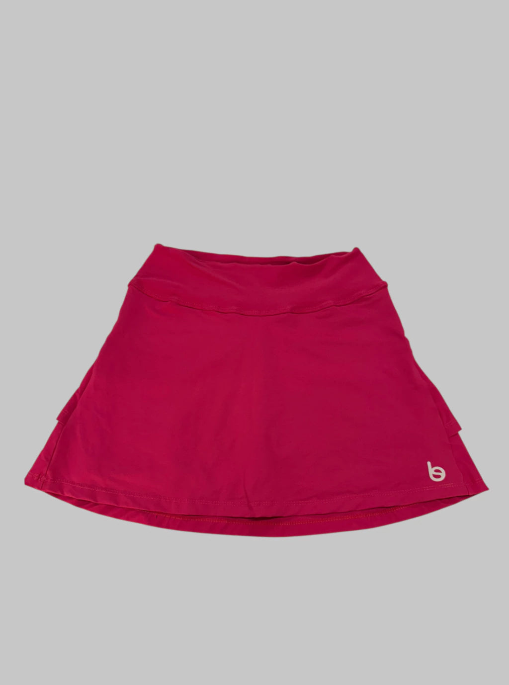Saia Short Esportiva Active Babado Atrás Morgana Beachers