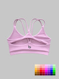 Top Esportivo Active Alcinhas Detalhes Premium Penélope Beachers