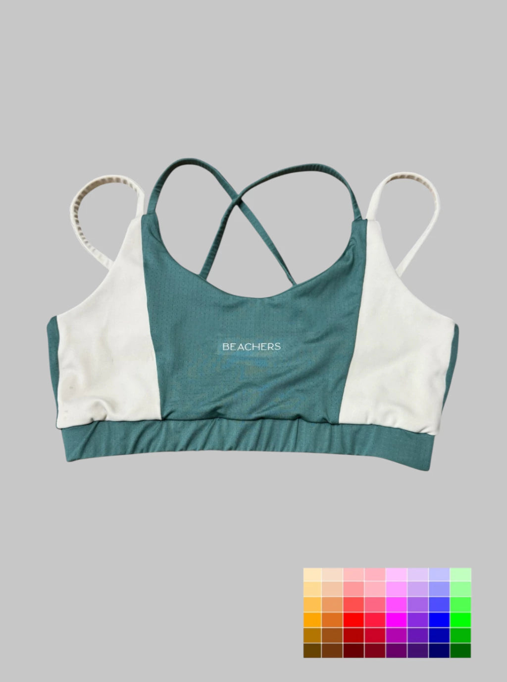 Top Esportivo Dry Fit Micro Furinhos Recortes Jordana Beachers