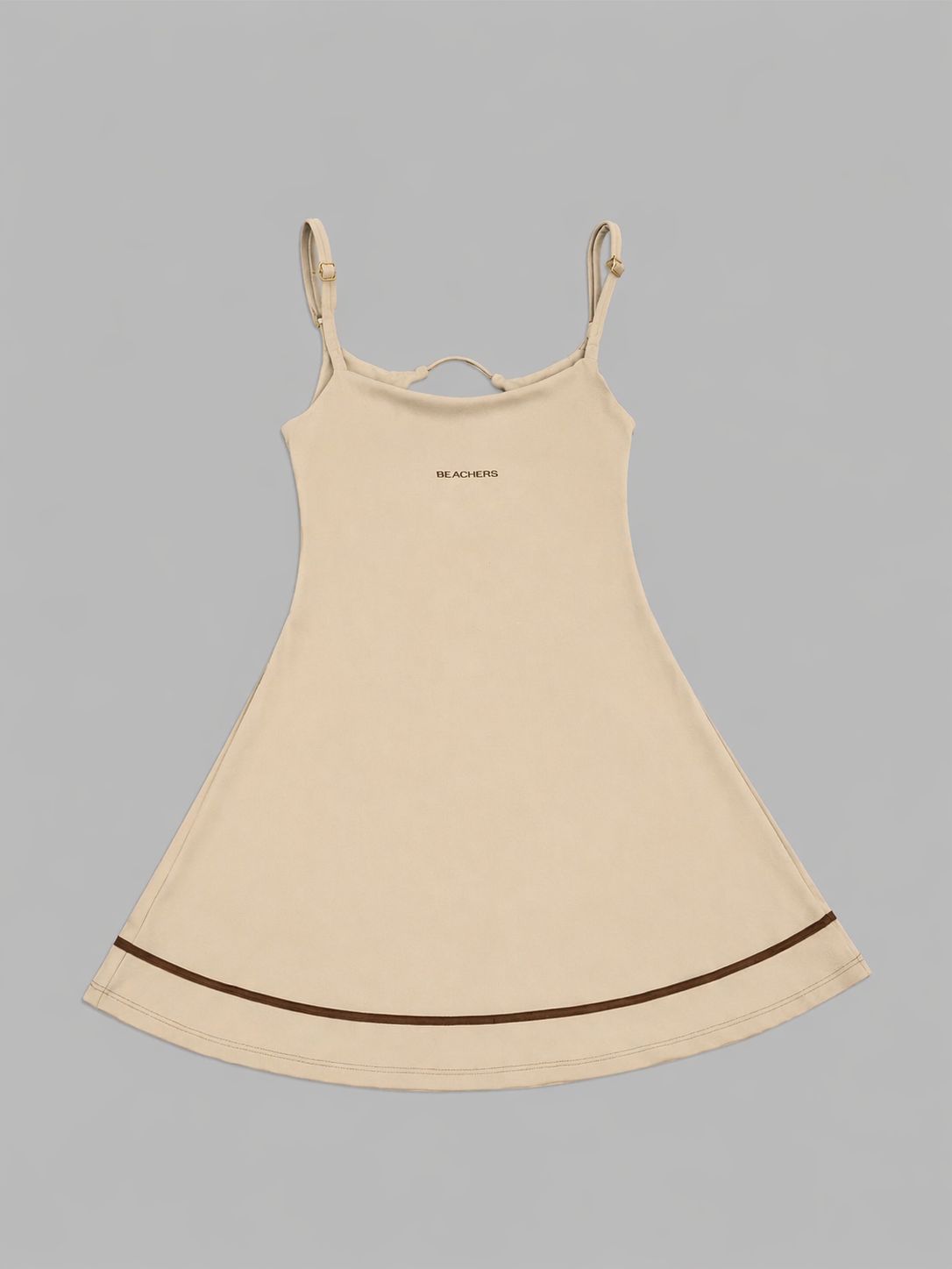 Vestido Esportivo Alcinhas Rodado Aberto nas Costas Active Samoara Beachers