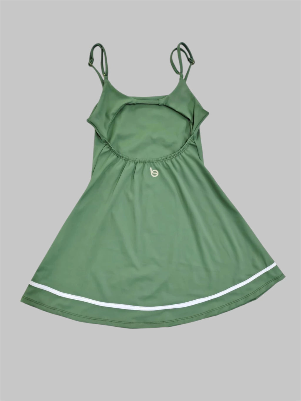 Vestido Esportivo Alcinhas Rodado Aberto nas Costas Active Samoara Beachers