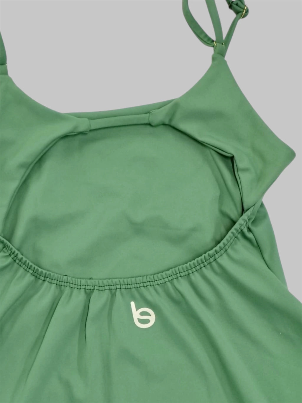 Vestido Esportivo Alcinhas Rodado Aberto nas Costas Active Samoara Beachers