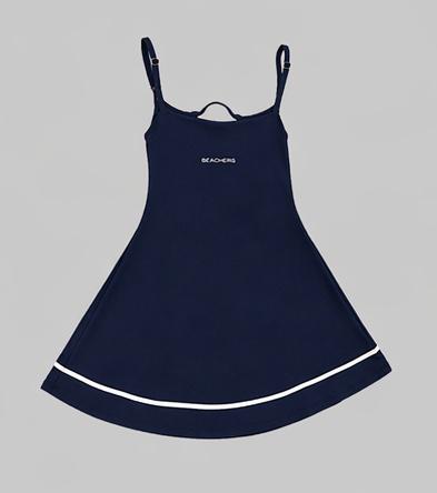 Vestido Esportivo Alcinhas Rodado Aberto nas Costas Active Samoara Beachers