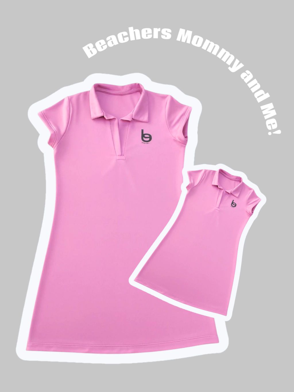 Kit Mãe e Filha Vestido Esportivo Polo Sport Karen Beachers