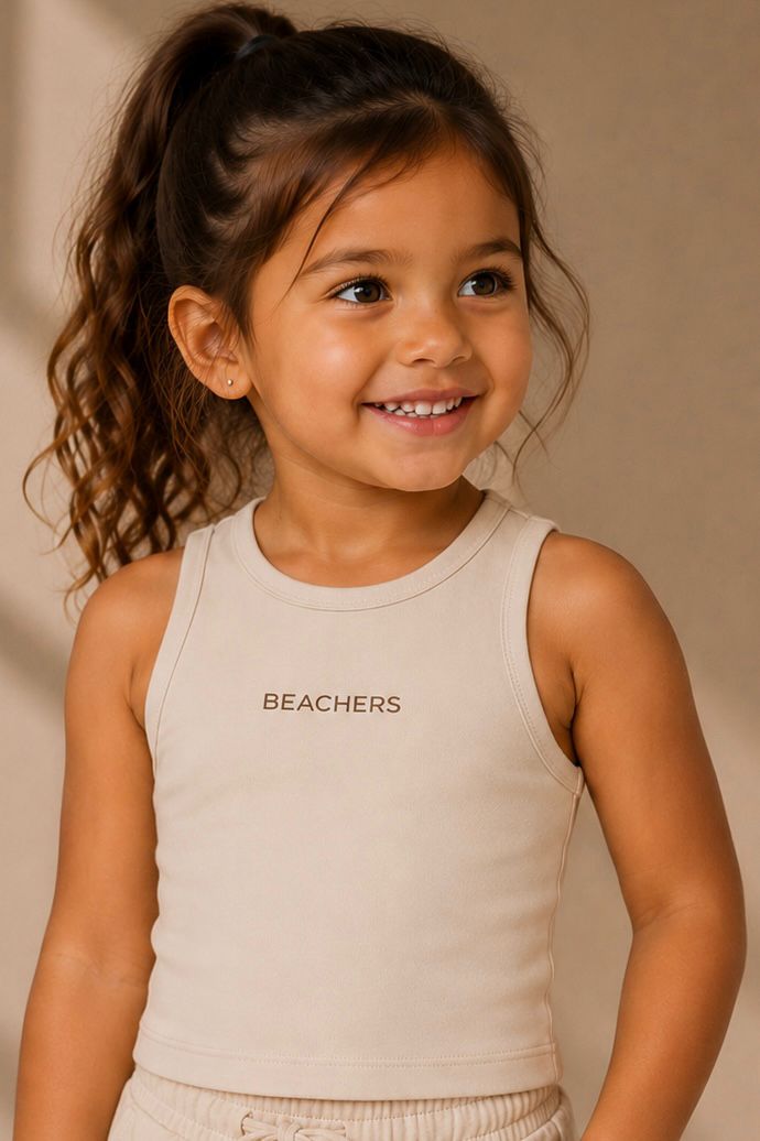 Blusa Infantil Cropped Active Zoe Beachers